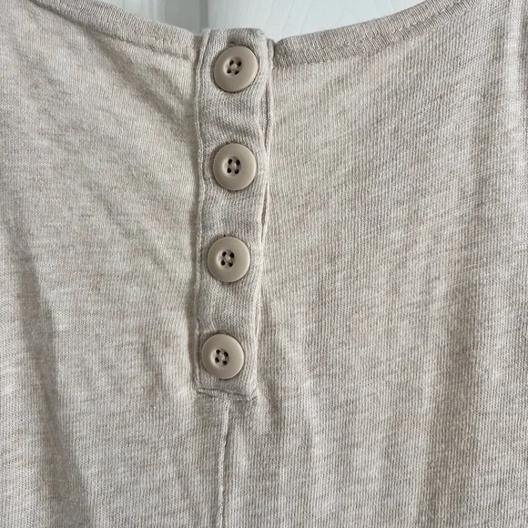 American Eagle Outfitters 100% Cotton Neutral Jumpsuit - Size Small - Picture 3 of 7